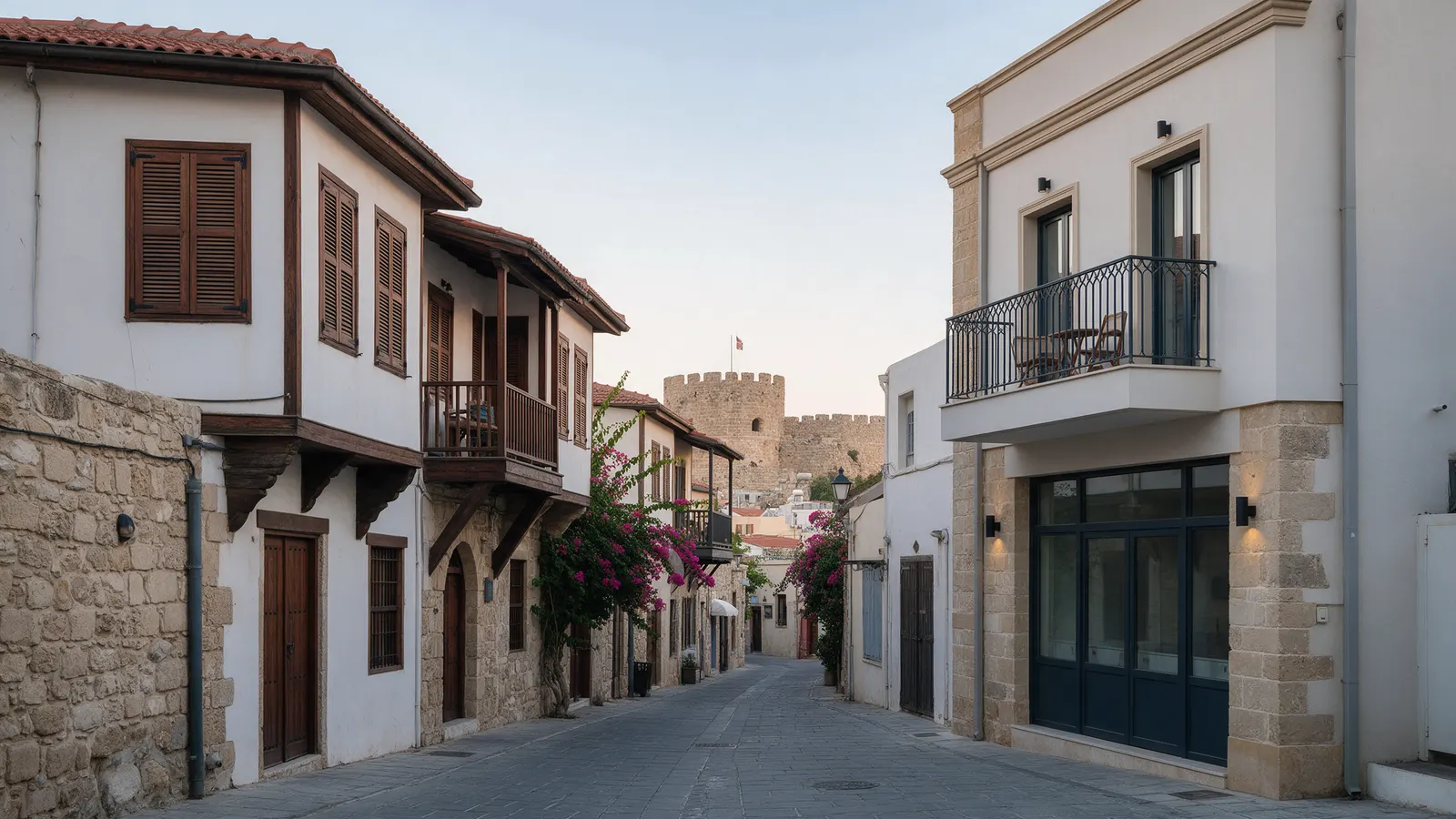 Ζωή στο ιστορικό κέντρο της Λεμεσού: γοητεία και σύγχρονη άνεση