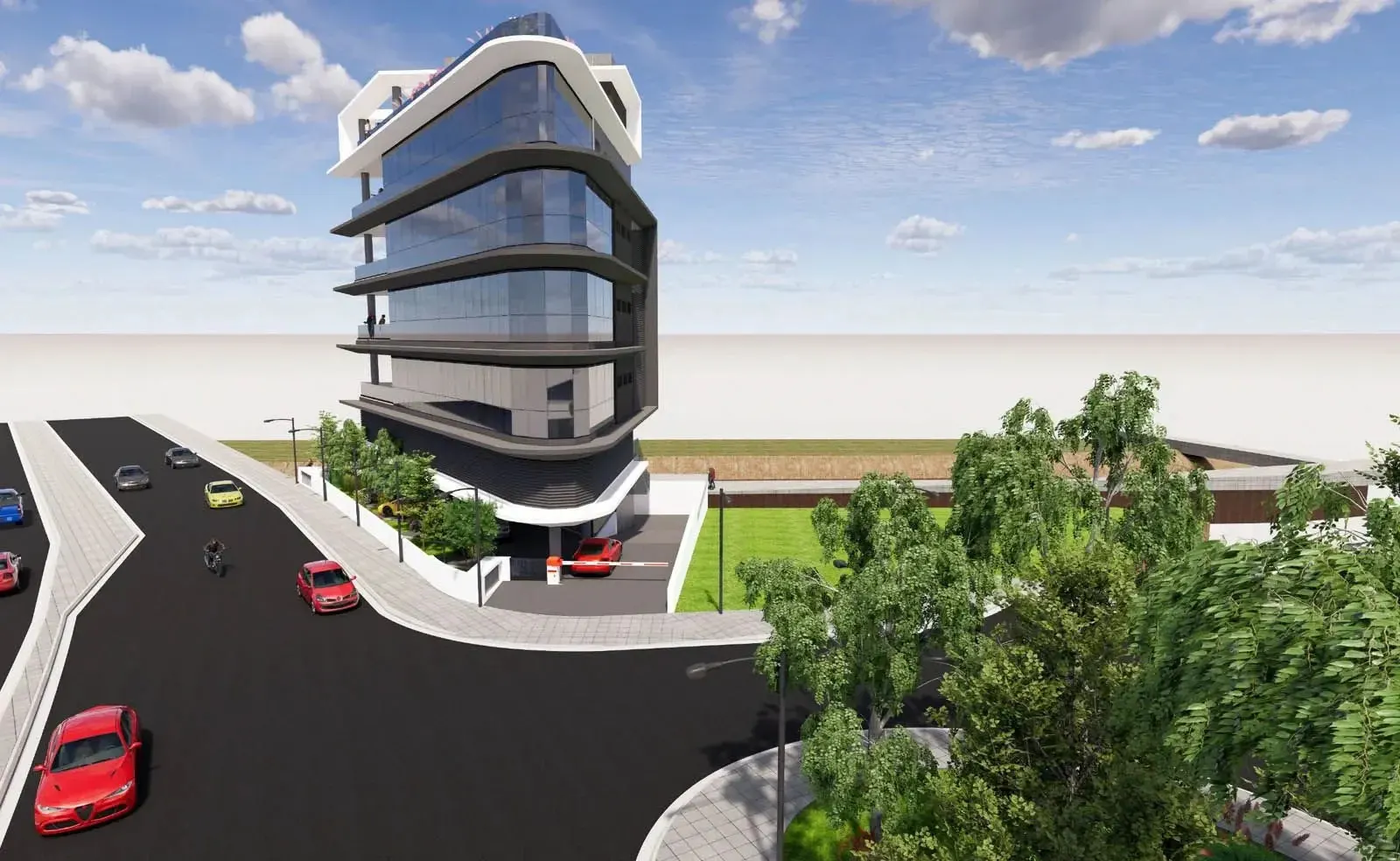 River Business Tower – Εξωτερικό