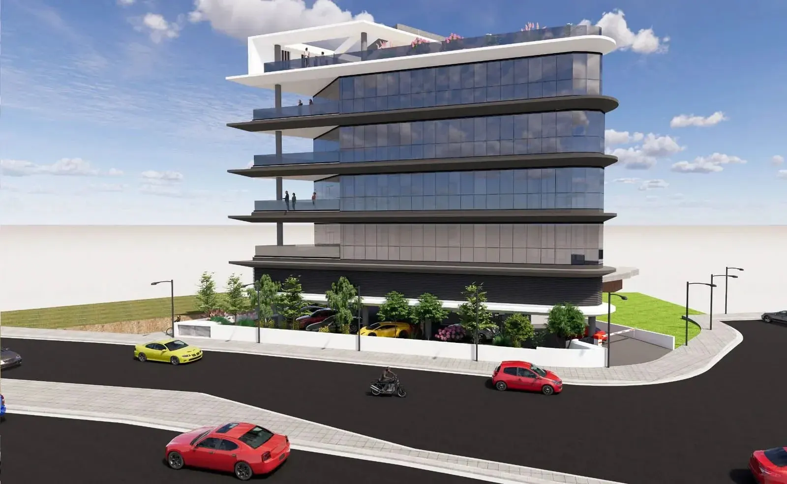 River Business Tower – Εξωτερικό