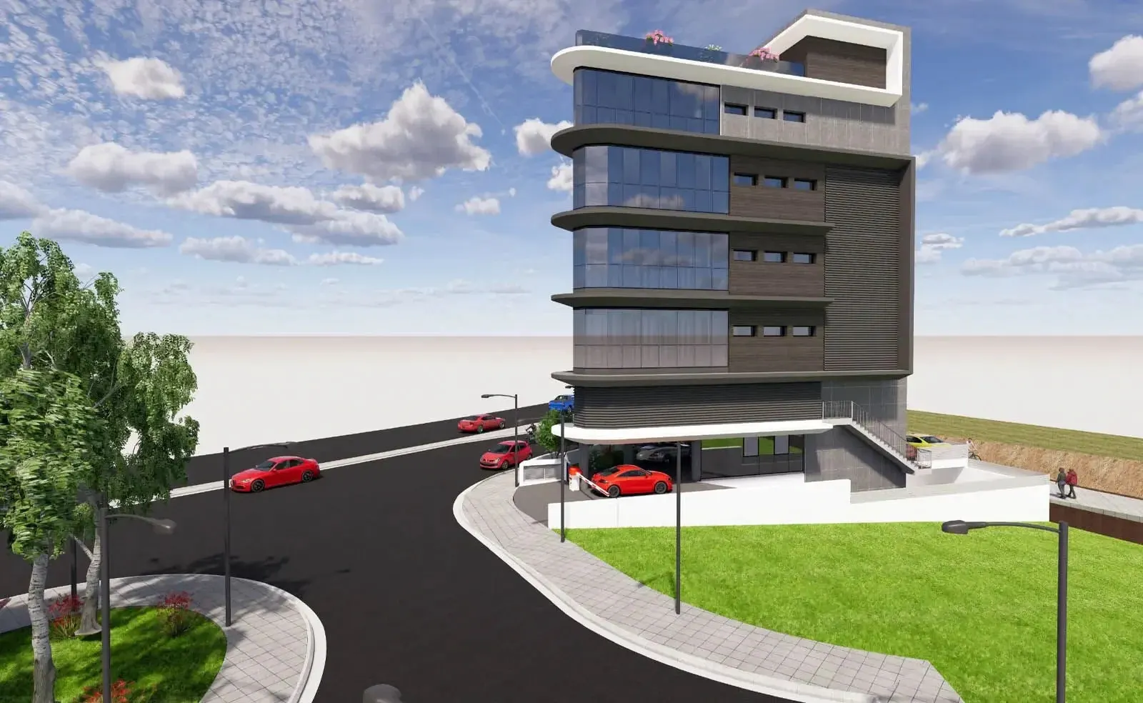 River Business Tower – Εξωτερικό